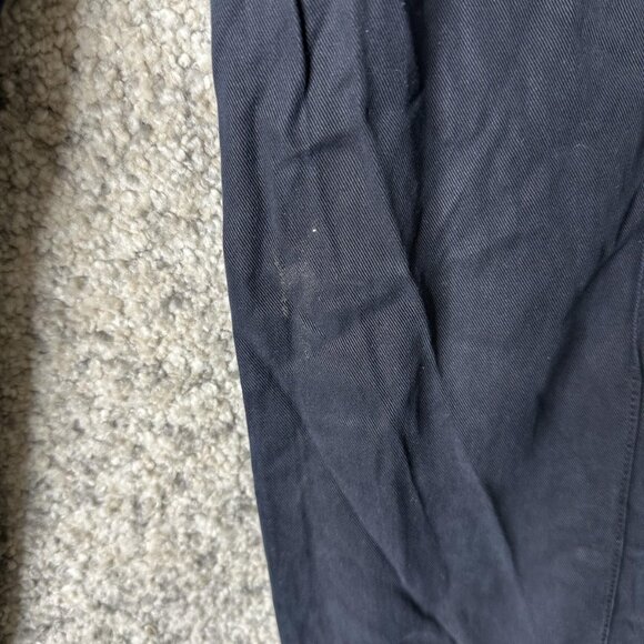 YFB Pants Womens Small Navy Tencel Wide Leg Elastic Casual Lightweight - Picture 6 of 8